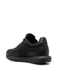 Emporio Armani chunky sole leather sneakers