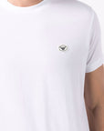 Emporio Armani logo patch short-sleeved T-shirt