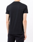 Emporio Armani logo patch short-sleeved T-shirt