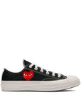 Comme Des Garcons Play Single Heart Chuck 70 sneakers