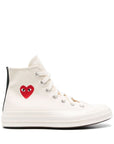 Comme Des Garcons x Converse Sneakers PLAY Chuck 70 "Cream"