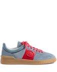 Valentino Garavani Upvillage Low Top Sneaker In Split Leather And Calfskin Nappa Leather