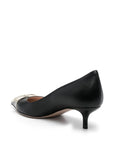Valentino Garavani Bepointy Patent Leather and Kid Pumps 45mm