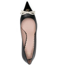 Valentino Garavani Bepointy Patent Leather and Kid Pumps 45mm
