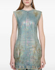 Acne Studios coated denim dress