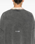 Acne Studios logo label sweatshirt