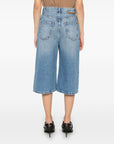 Stella McCartney cotton denim bermuda shorts