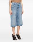 Stella McCartney cotton denim bermuda shorts