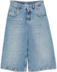 Stella McCartney cotton denim bermuda shorts