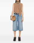 Stella McCartney cotton denim bermuda shorts
