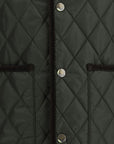 Burberry diamond-quilted sleeveless jacket