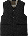 Burberry Nylon quilted sleeveless jacket