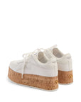 Valentino Garavani Freedots XL Sneaker in Calfskin and Cork