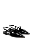 Jimmy Choo Didi Flat Patent Leather Low Shoes
