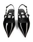 Jimmy Choo Didi Flat Patent Leather Low Shoes