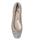 Jimmy Choo Elme Flat with Pearl embellishment