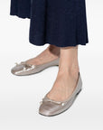 Jimmy Choo Elme Flat with Pearl embellishment
