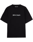 Palm Angels logo print cotton T-shirt