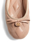 Valentino Garavani Quiltie 67 Ballerina in quilted nappa