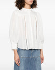 Alice + Olivia Cora Cotton Blouse