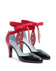 Valentino Garavani 85mm Foliefoliage pumps