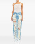MM6 Maison Margiela Jeans Clear Blue
