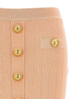 Balmain knitted mini skirt