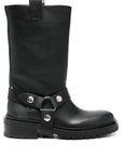 Golden Goose leather biker boots