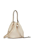 Valentino Garavani Rockstud Bucket Bag In Grainy Calfskin