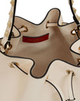 Valentino Garavani Rockstud Bucket Bag In Grainy Calfskin