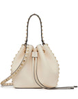 Valentino Garavani Rockstud Bucket Bag In Grainy Calfskin