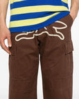 ICECREAM Trousers Brown