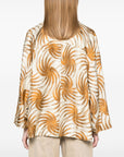Alberto Biani graphic-print blazer
