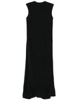 Alysi front button fastening sleeveless dress