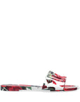 Dolce & Gabbana floral-print slides