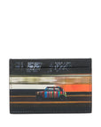 Paul Smith Printed leather card case