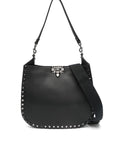 Valentino Garavani Rockstud leather hobo bag