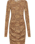 Dolce & Gabbana Short floral lace dress