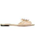 Dolce & Gabbana Sandals Golden