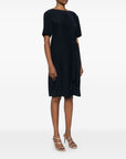 Emporio Armani Short dress with side knot