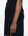 Emporio Armani Short dress with side knot