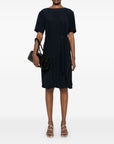 Emporio Armani Short dress with side knot
