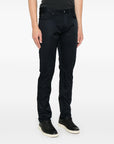 Emporio Armani Slim-fit jeans with logo badge