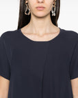 Emporio Armani Short crew neck dress
