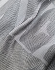 Emporio Armani Logo cotton blend scarf