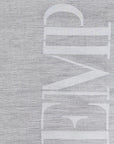 Emporio Armani Logo cotton blend scarf