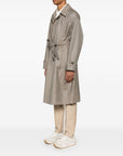 Emporio Armani virgin-wool trench coat