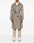 Emporio Armani virgin-wool trench coat