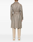 Emporio Armani virgin-wool trench coat