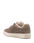 Emporio Armani Sneakers in suede and jacquard with logo lettering